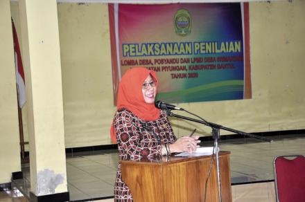 Dra.Sri Nuryanti,M.Si: Lomba Desa Tidak Sekedar Cari Juara